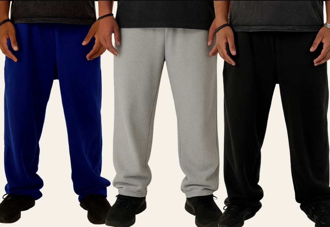 3 WIDE LEG PANTS BUNDLE