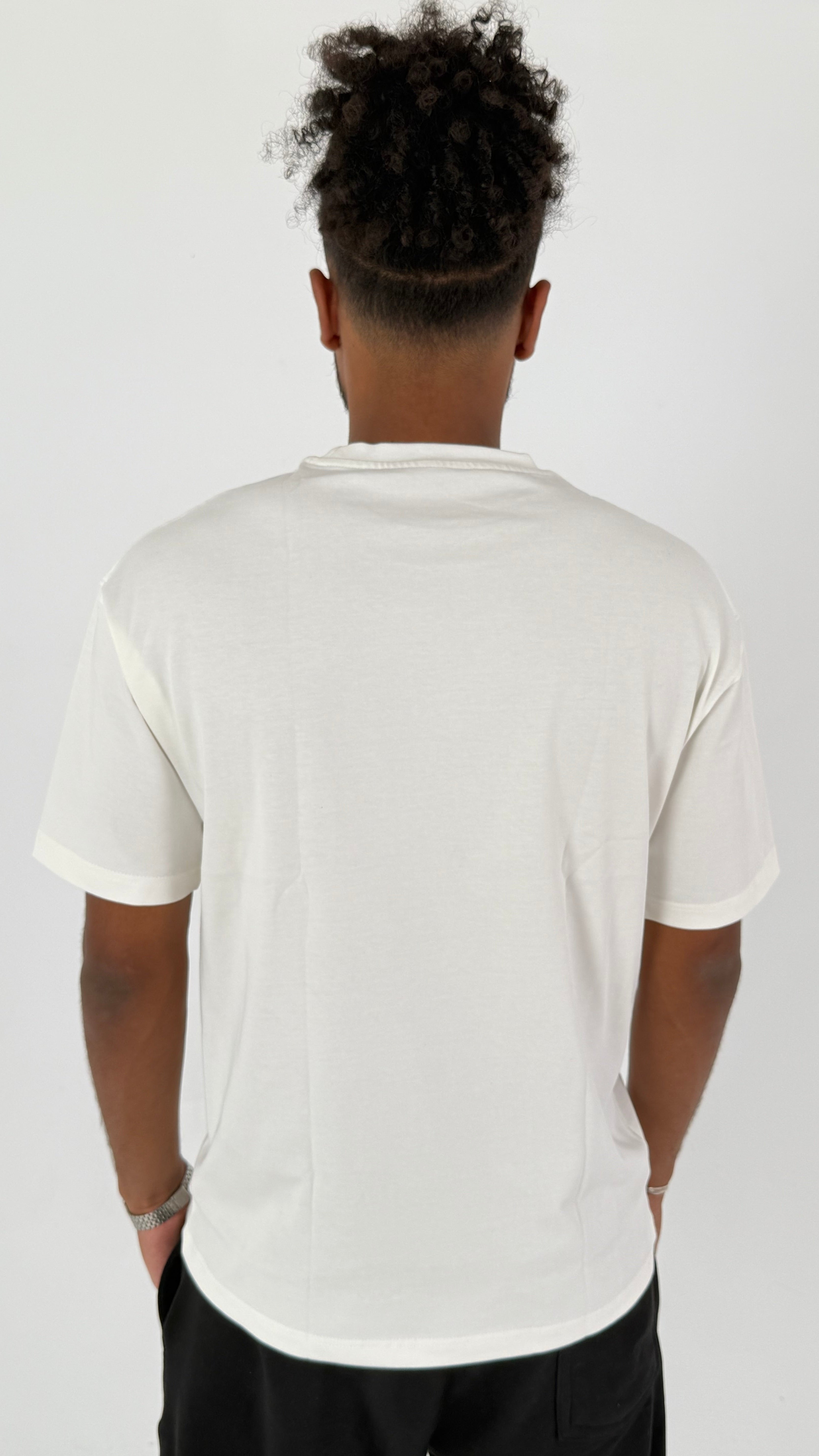 OFF WHITE OVERSIZED FIT T-SHIRT