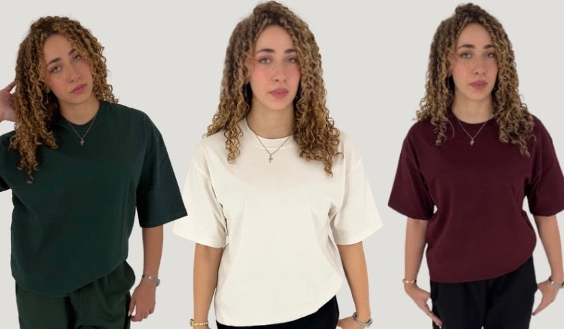 3 OVERSIZED T-SHIRTS BUNDLE