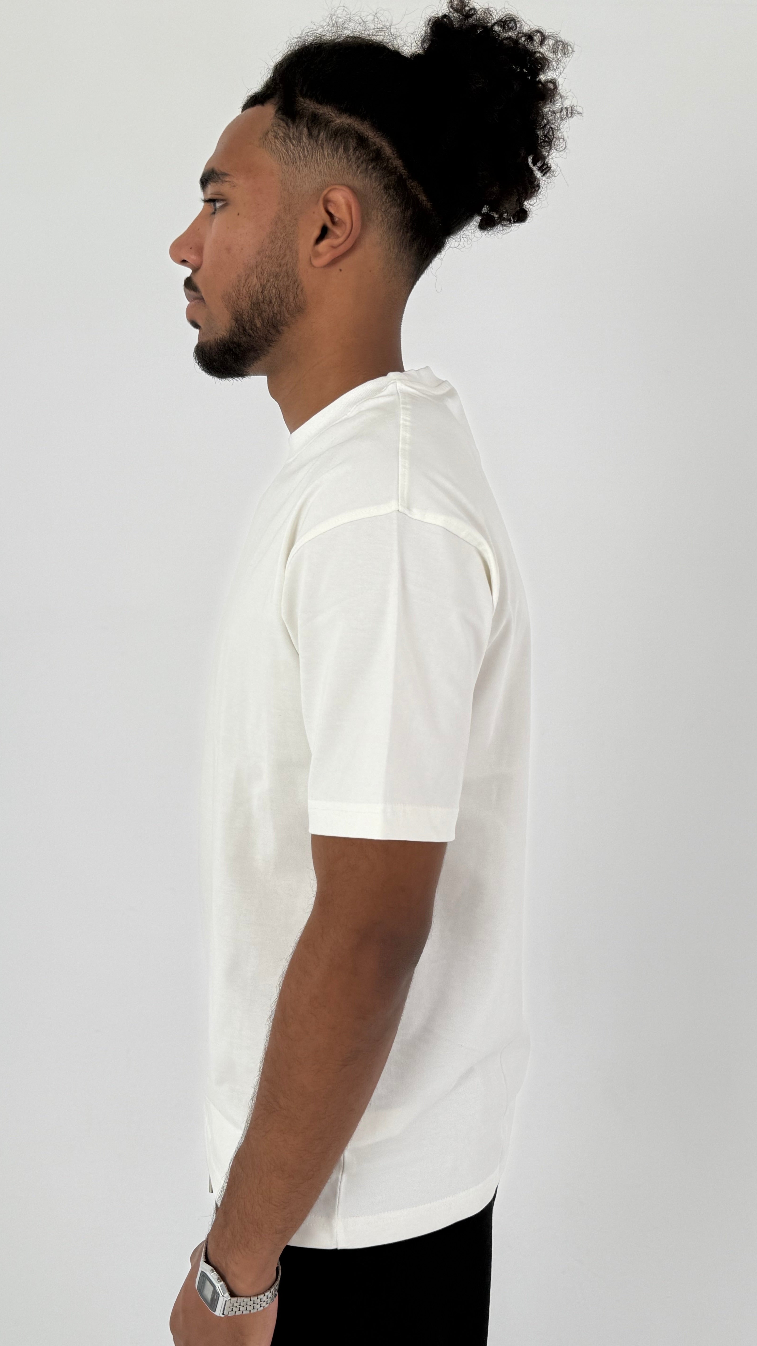 OFF WHITE OVERSIZED FIT T-SHIRT