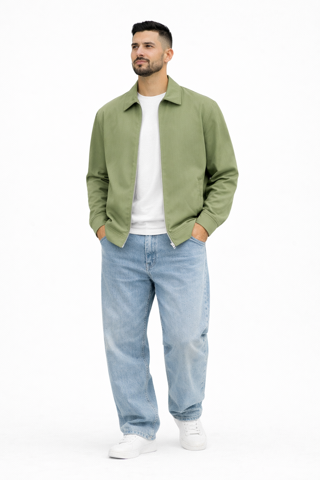 SAGE GREEN CONFIDENT JACKET