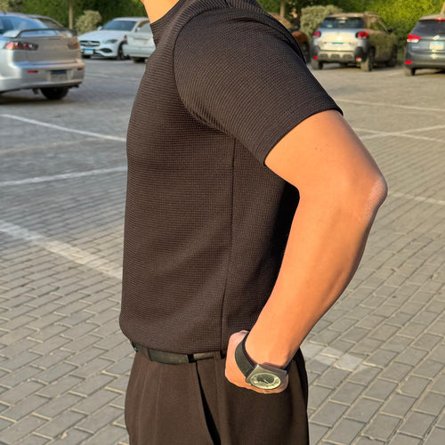 Black Grid T-Shirt