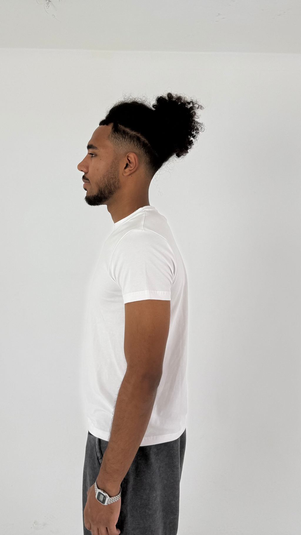 SLIM FIT WHITE T-SHIRT