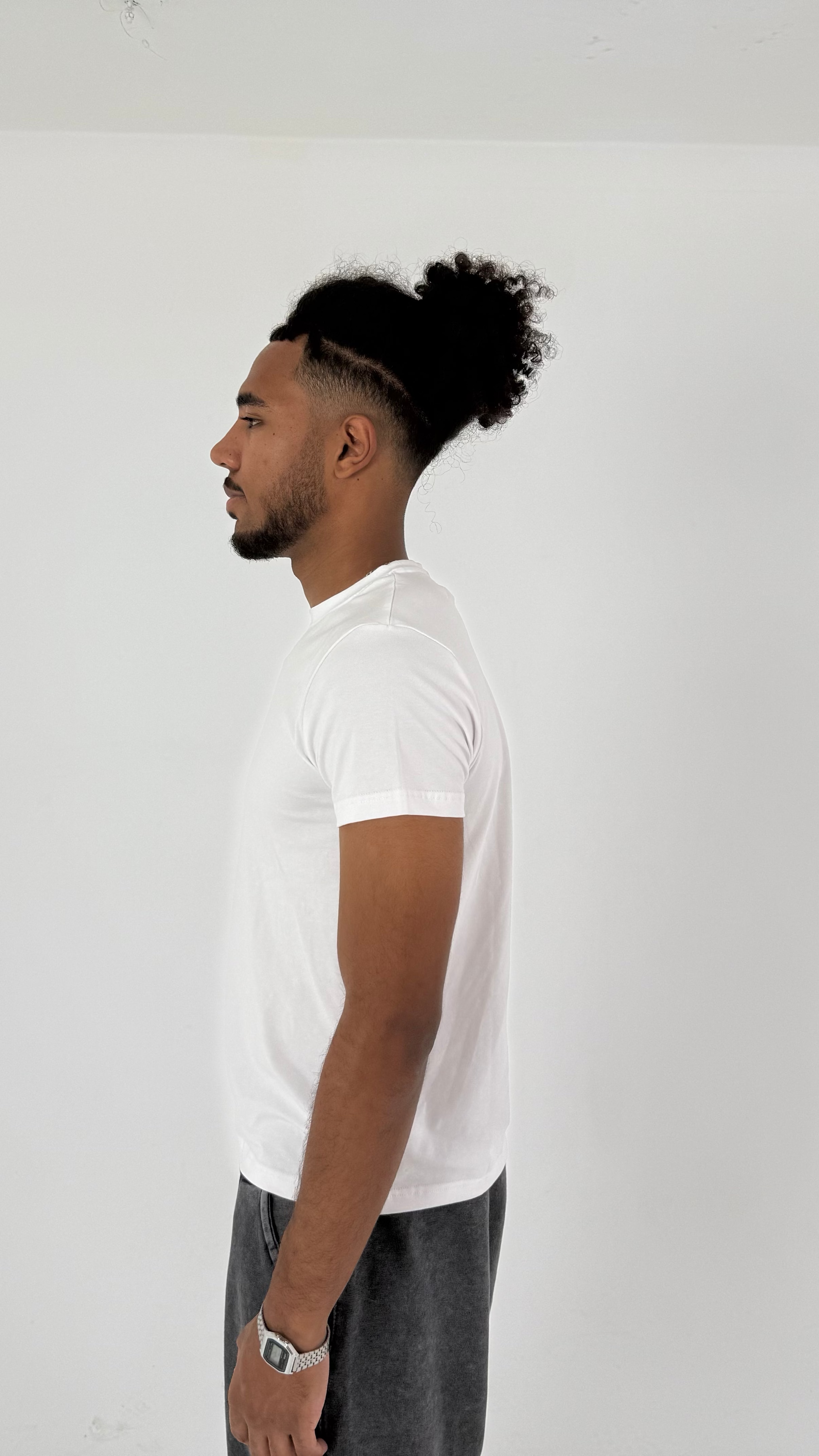SLIM FIT WHITE T-SHIRT