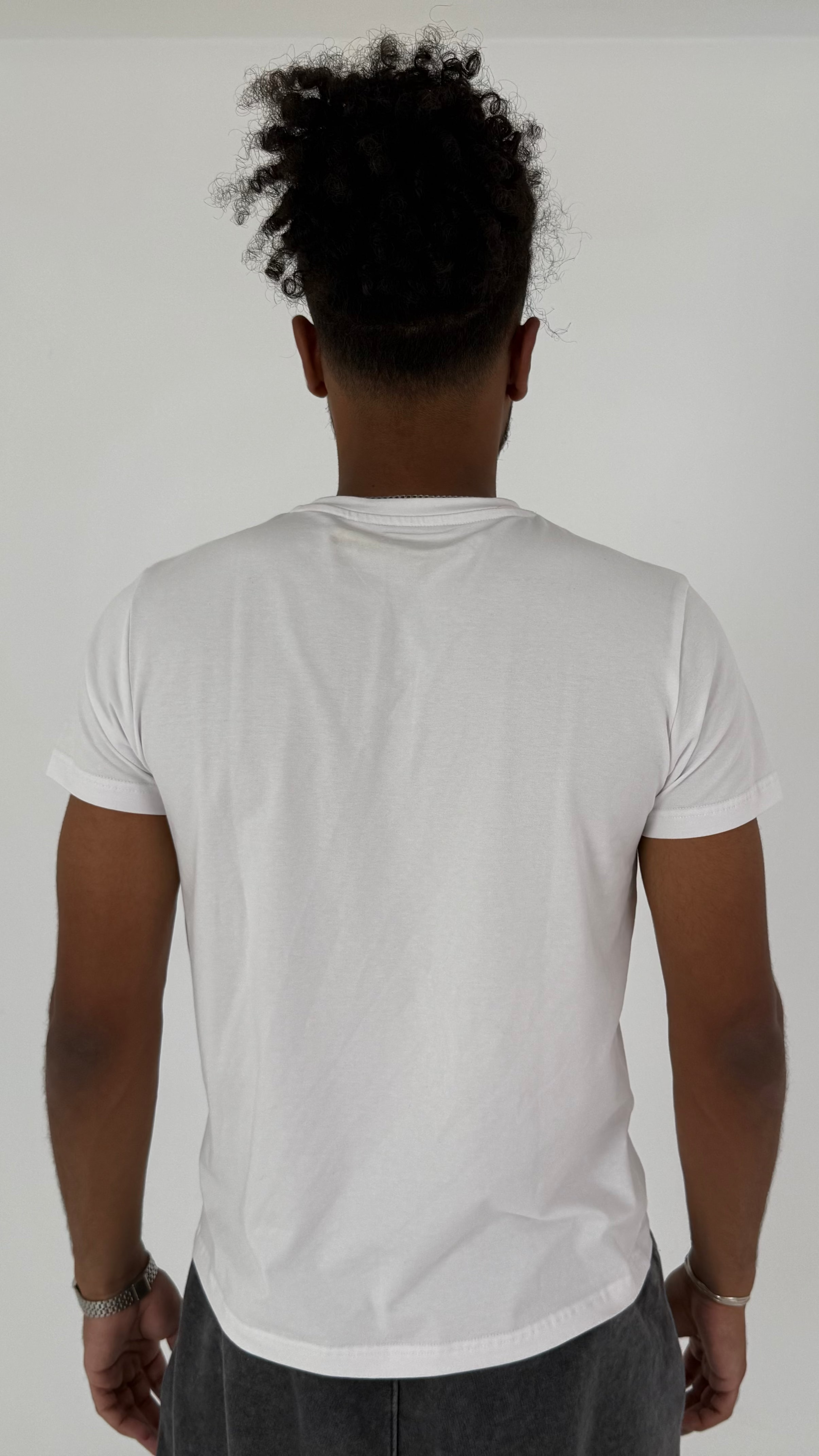 SLIM FIT WHITE T-SHIRT