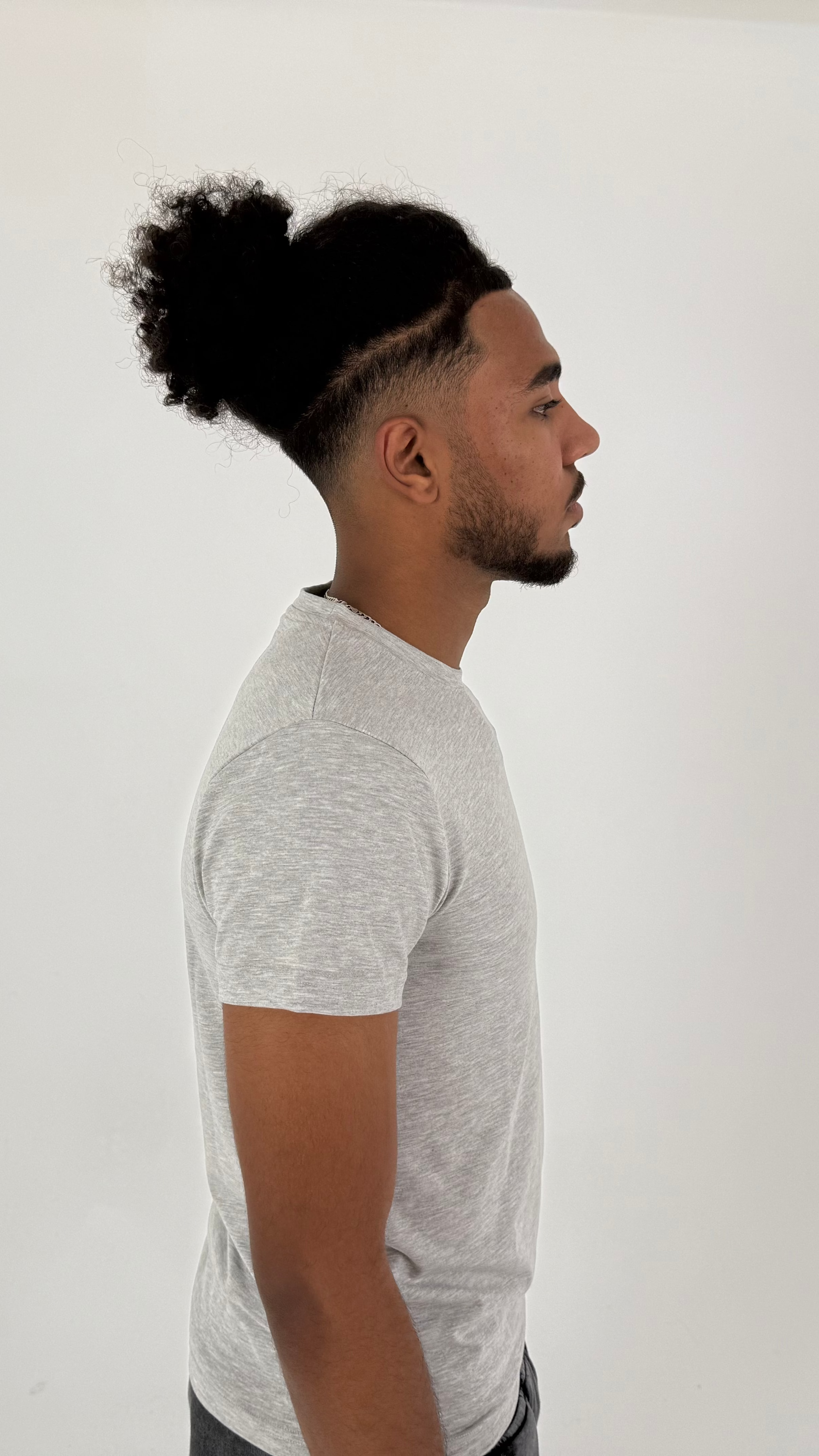 SLIM FIT SILVER T-SHIRT