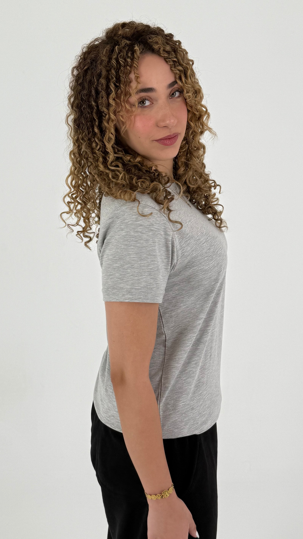 SILVER REGULAR FIT T-SHIRT