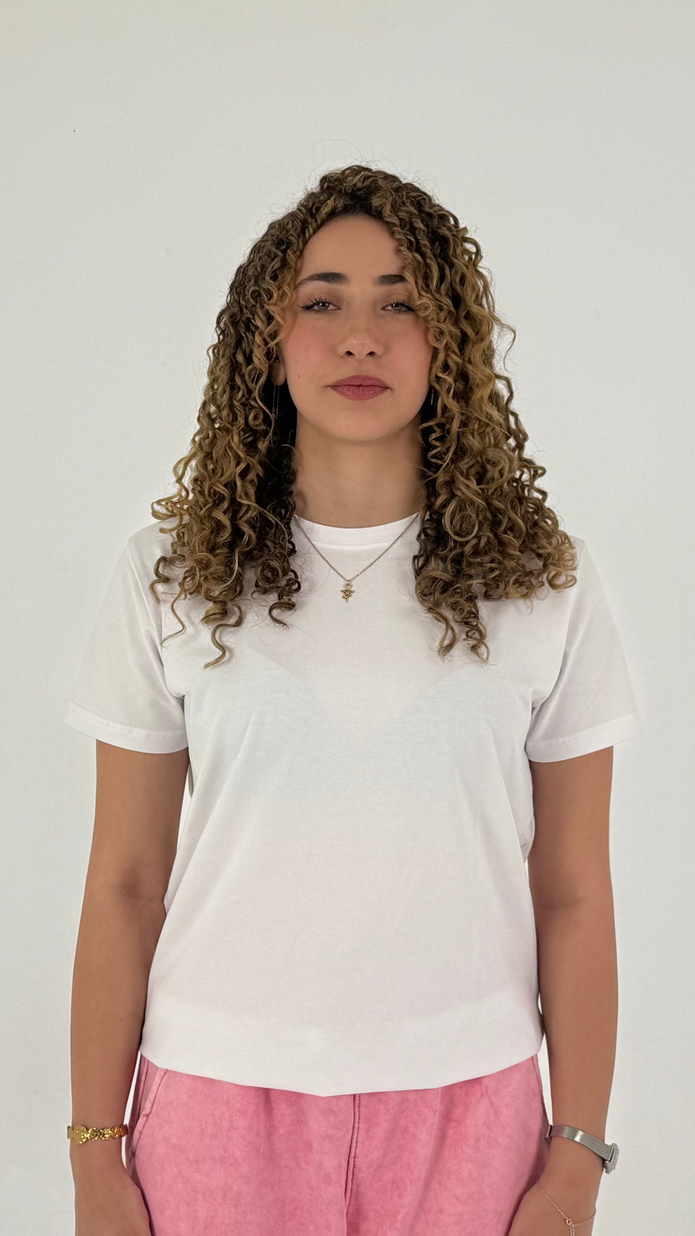 WHITE REGULAR FIT T-SHIRT